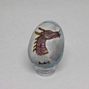 Mini Lavender dragon egg
