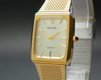 Bulova ブローバ 腕時計  ヴィンテージ 9063-5020   ゴールドカラー レディース / 240002232428 Bulova - Bulova ブローバ 腕時計 ヴィンテージ 9063-5020 ゴールド