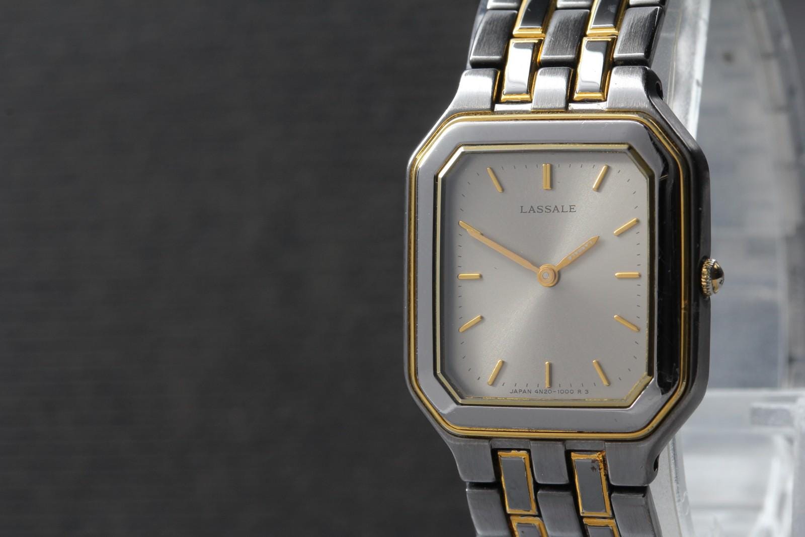 SEIKO LASSALE 1F20-5150 タンク ローマン シェル Lassale Tank - Etsy