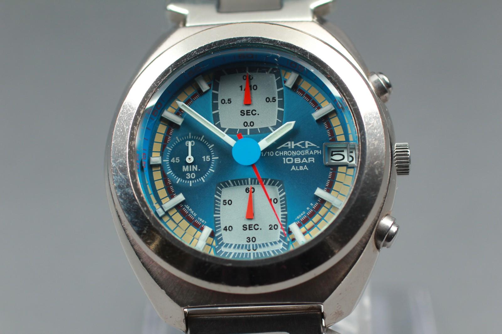 SEIKO セイコー クロノグラフ V657-0B70 腕時計 Yahoo!オークション