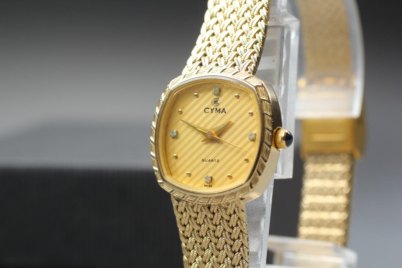 Cyma Diamond Watch - Etsy