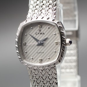 Cyma Watch With Diamonds - Etsy