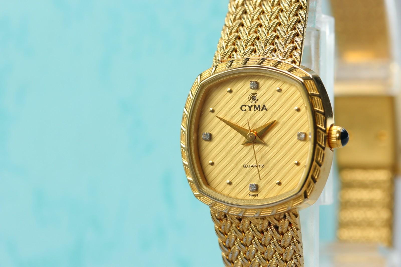 Cyma Diamond Watch - Etsy