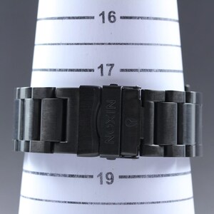 Nixon the 51-30 chrono "simplify" black chronograph mens watch vtg near mint image 5