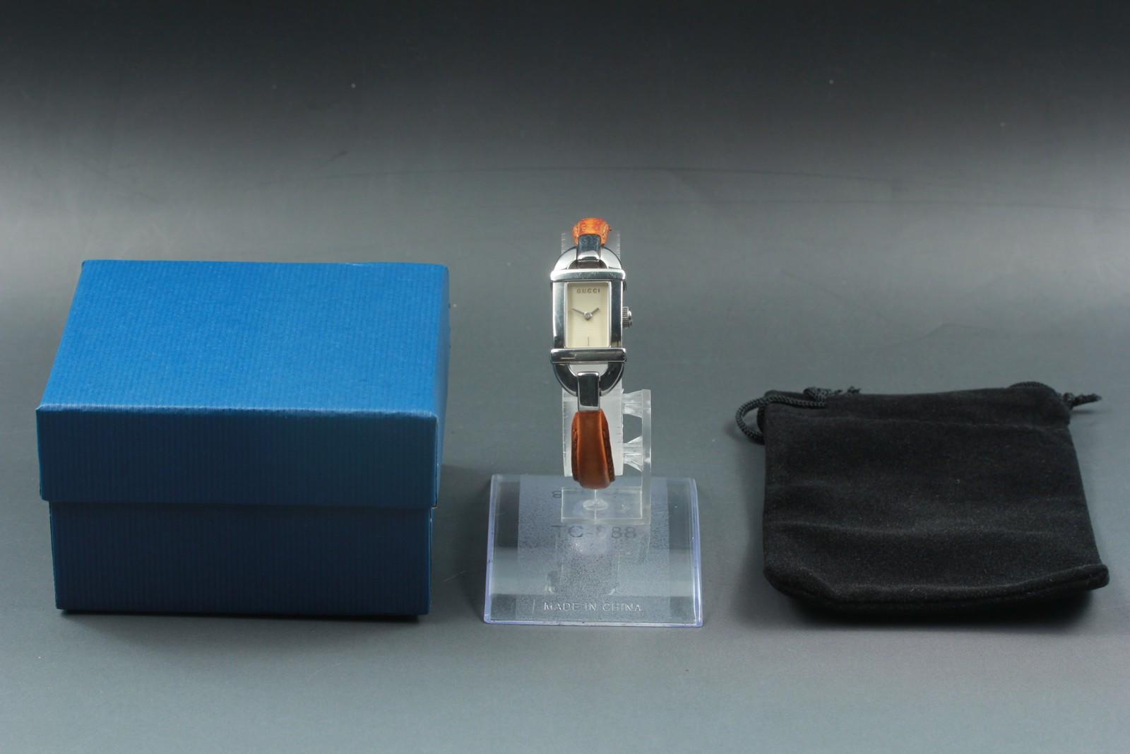 Vintage 1998 Authentic Gucci 6800L Swiss Women\'s Quartz Watch Full Set Bag & Box Gucci 6800l Watch - Etsy main image 2