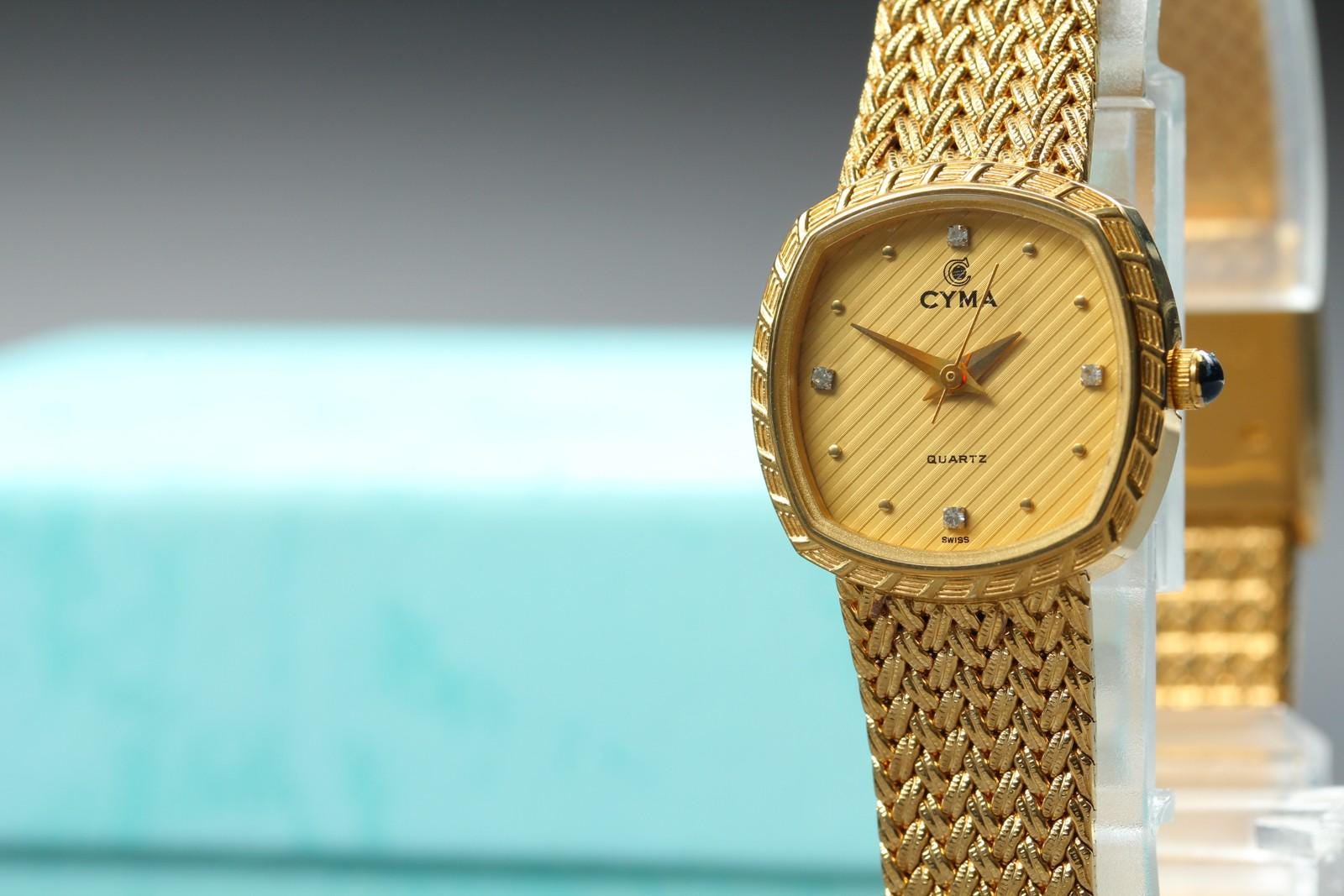 Cyma Diamond Watch - Etsy