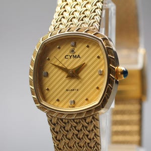 Cyma Watch With Diamonds - Etsy