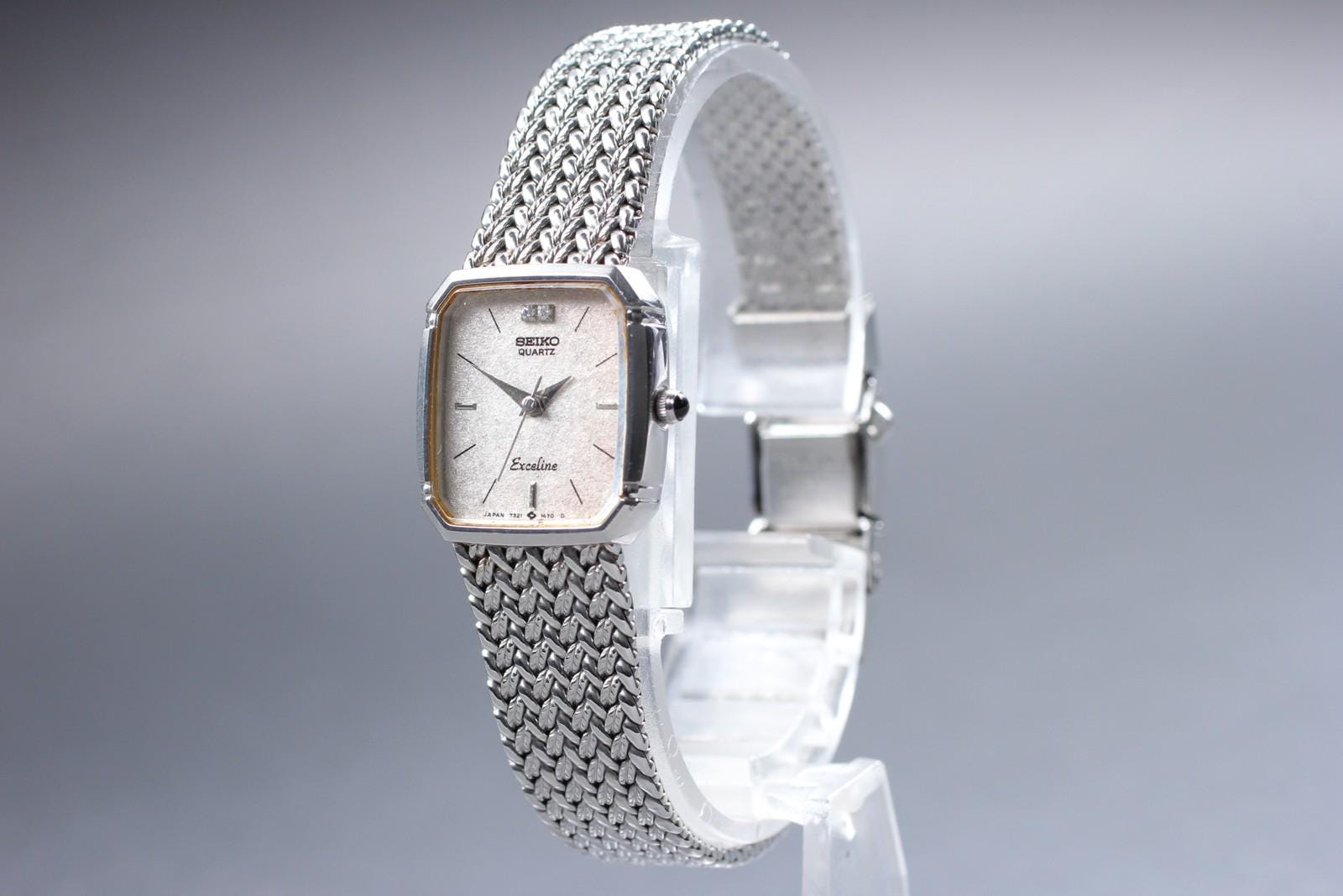 Seiko Exceline Diamond - Etsy