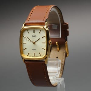 1991 Seiko Tank - Etsy