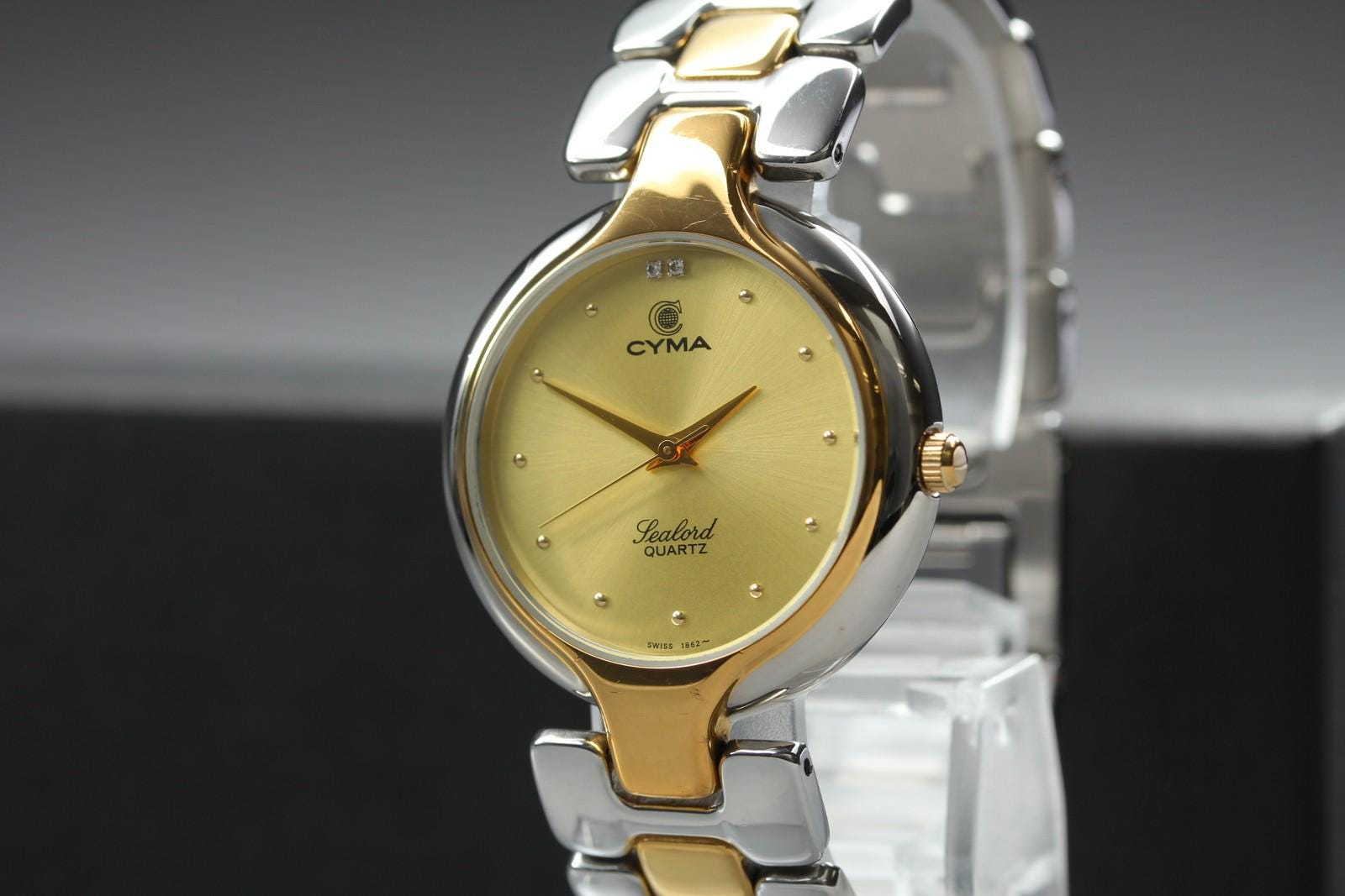 Cyma Watch With Diamonds - Etsy