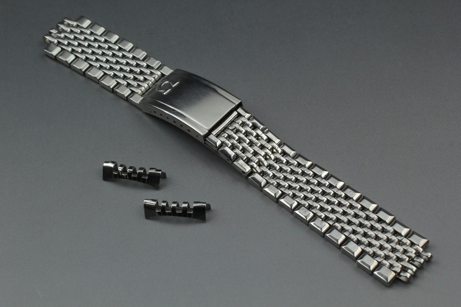 Watchexchange Wts Omega 1125 Bracelet With 560 End Links 19 Mm