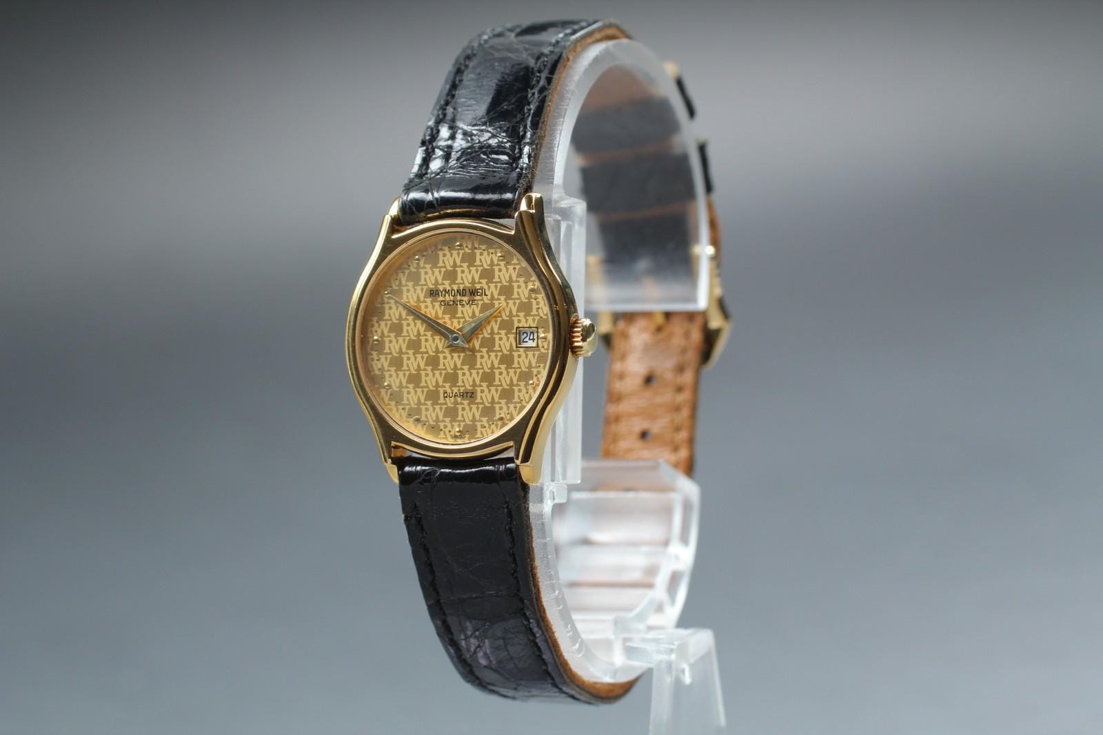 Raymond weil 18k gold watch - Etsy 日本