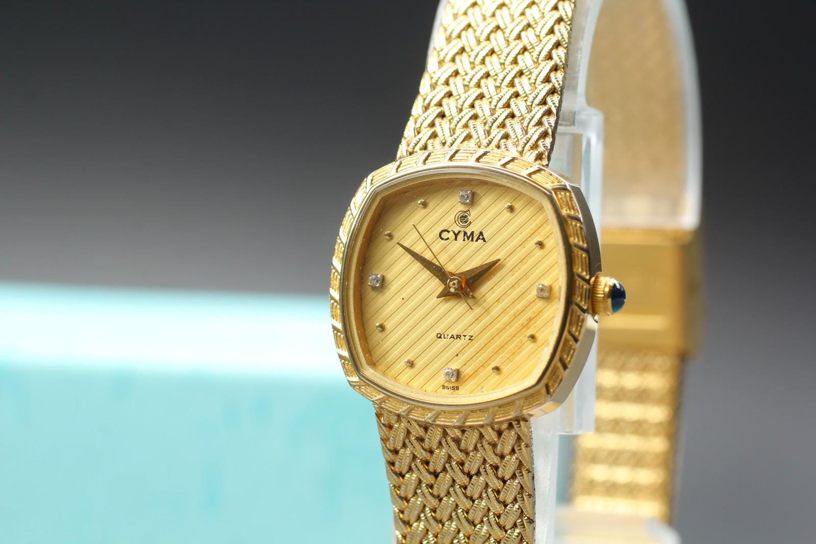 アクセサリー Cyma Couple Watch 4 Diamond almost new Cyma Diamond Watch - Etsy