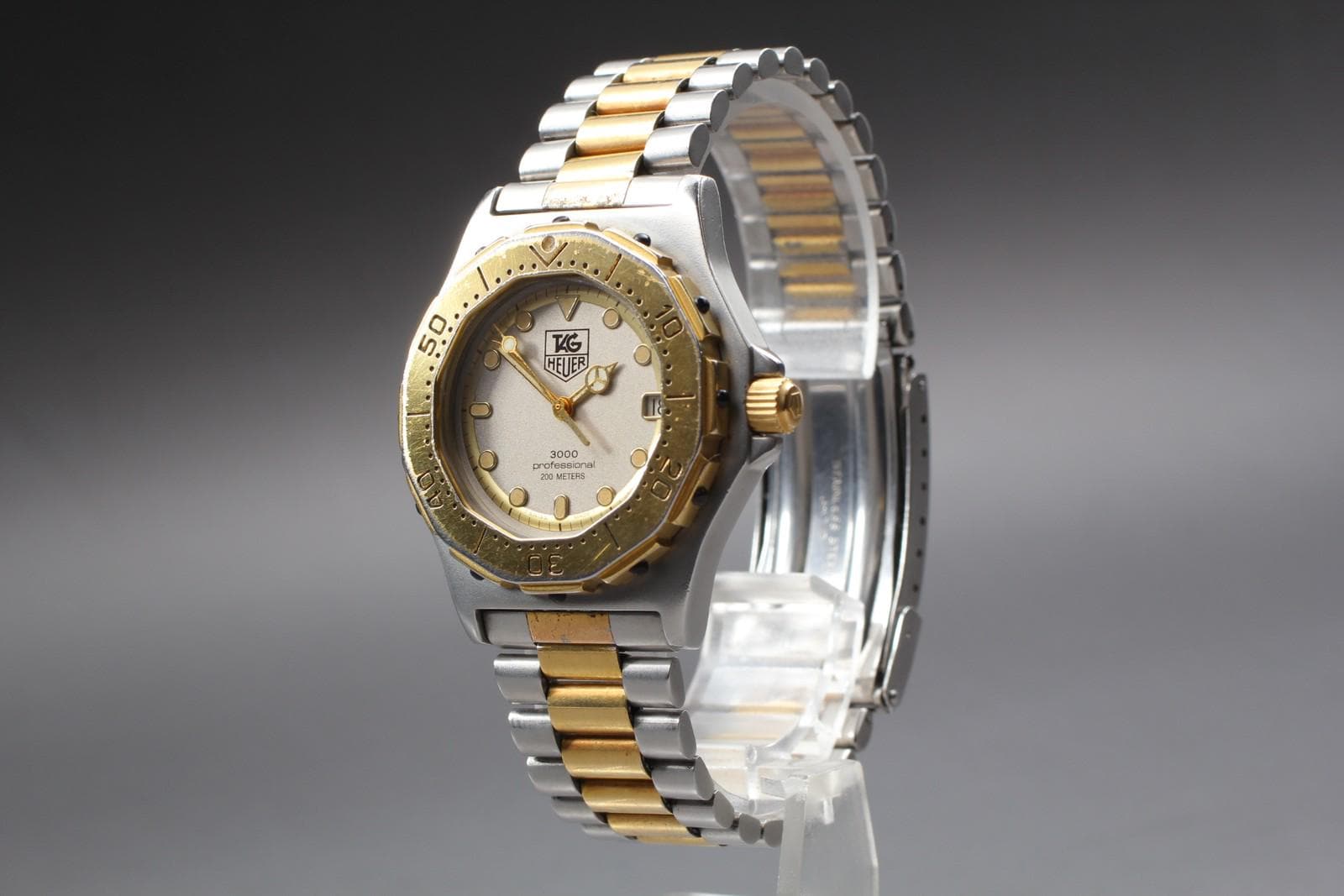 TAG Heuer 3000 シルバー/ゴールド 時計 TAG Heuer 3000 Silver Men's Watch - 934.213 for sale online | eBay