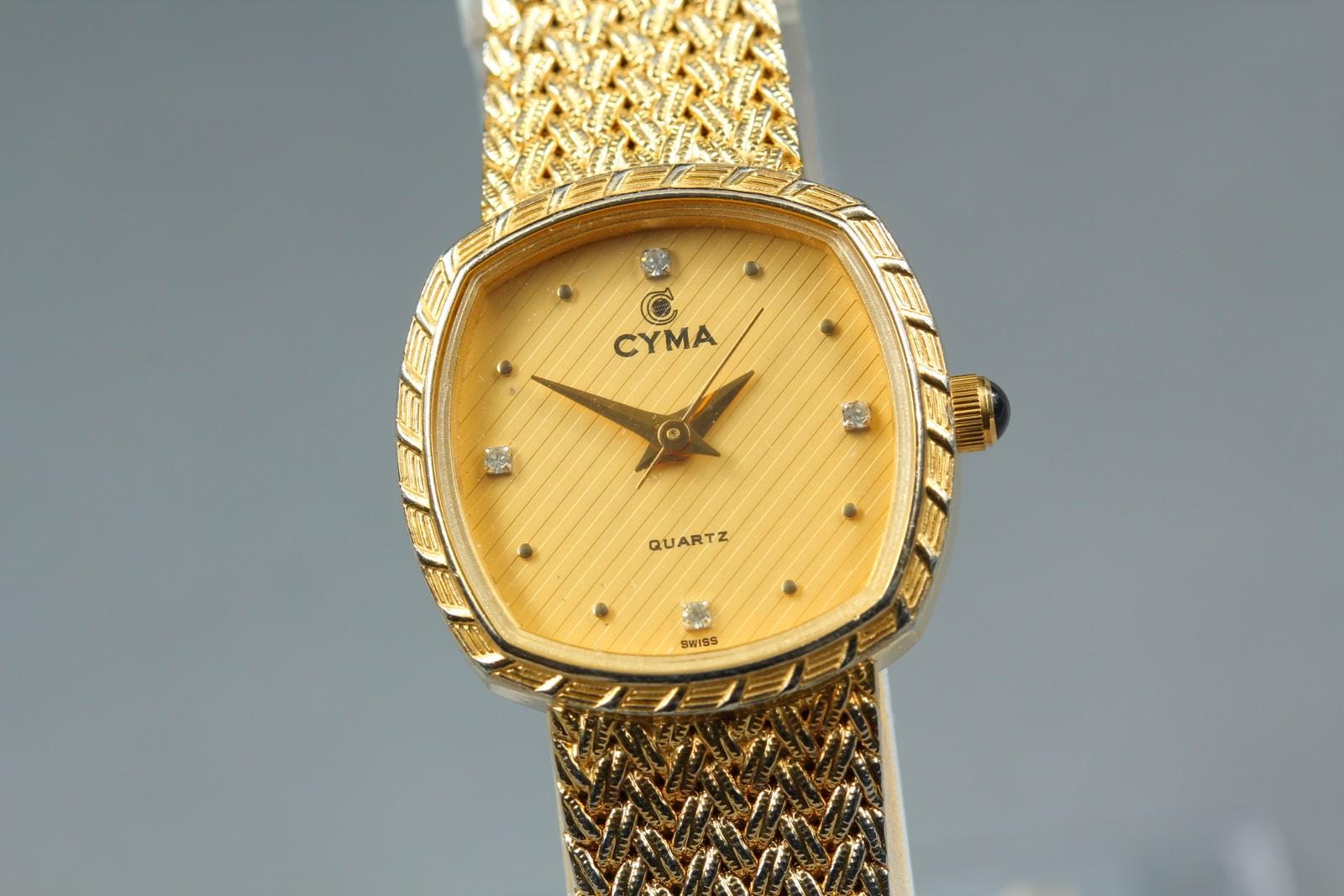 Cyma Watch With Diamonds - Etsy