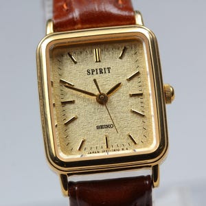 Seiko Spirit Tank - Etsy