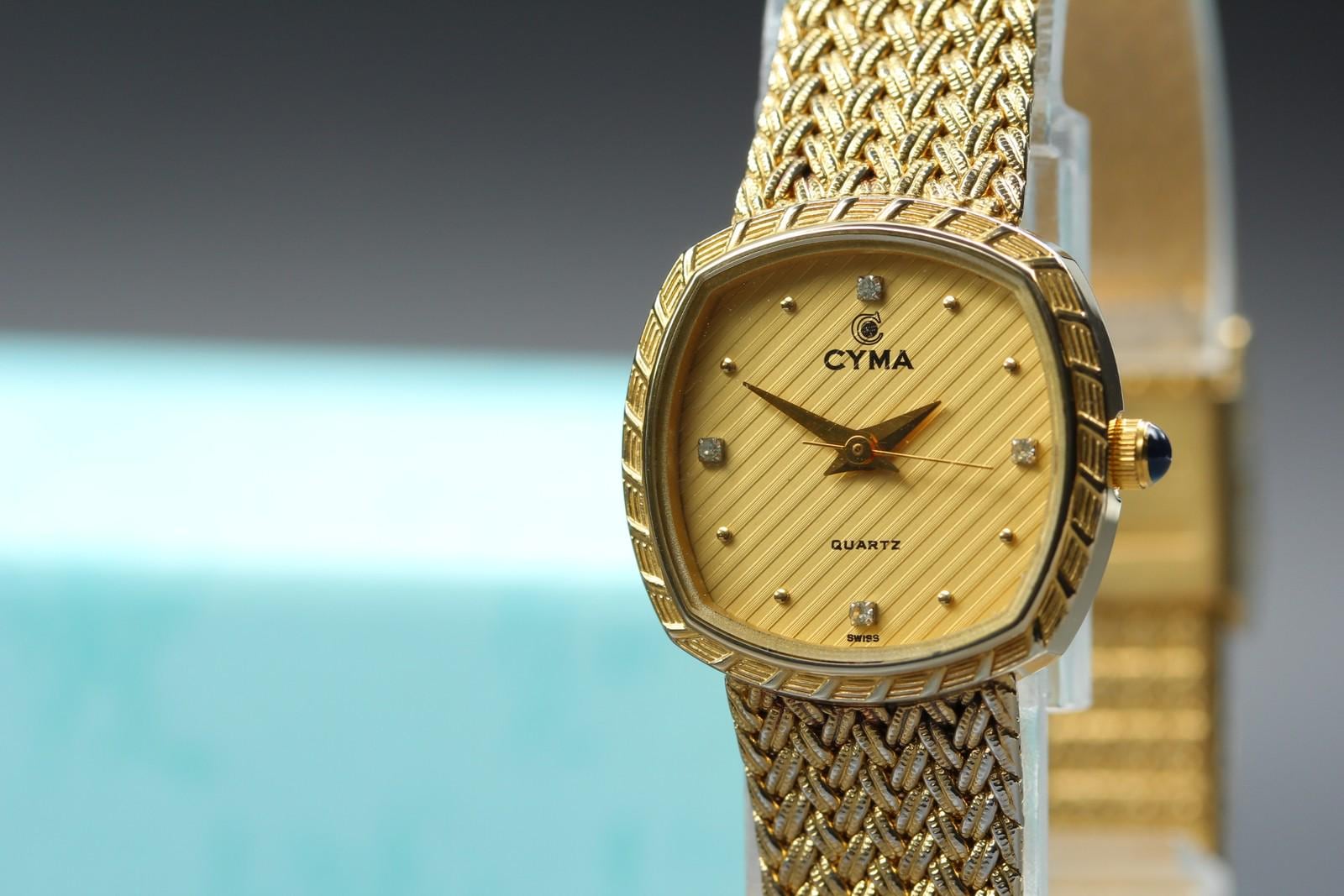 Cyma Diamond Watch - Etsy