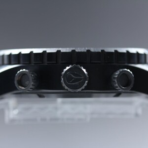 Nixon the 51-30 chrono "simplify" black chronograph mens watch vtg near mint image 7