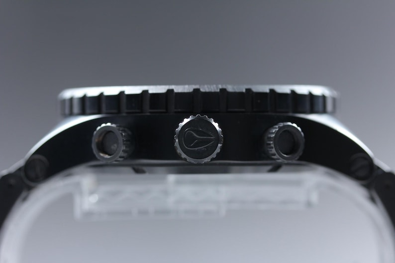 Nixon the 51-30 chrono "simplify" black chronograph mens watch vtg near mint image 7