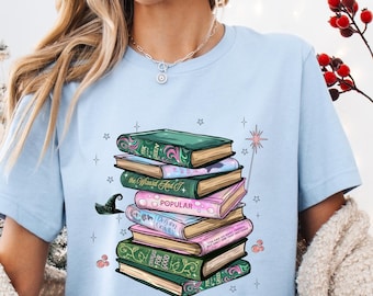 Felpa con cappuccio Wicked Changed For Good, girocollo Defy Gravity Broomstick Magic Wand, divertente maglietta letteraria popolare per gli appassionati di musica