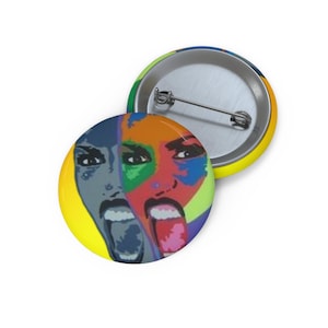 Grace Jones Pin Buttons | Unique Gifts, Accessories, Party Favors, Fashion Statement, Collectibles