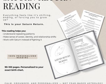 Saturn Return Reading 2026 | First Return Report | Sign & House Analysis Ages 27–31