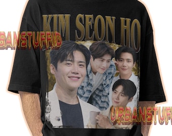 KIM SEON HO Graphic Shirt - Kim Seon Ho Concert Merch - Kim Seon-ho Bootleg Tour T-Shirt