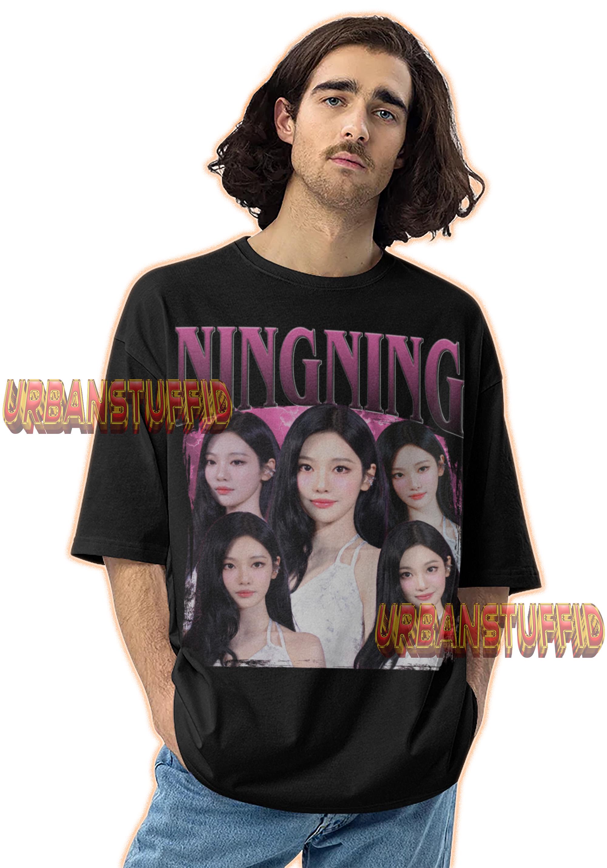 T-shirt SET ［KARINA］aespa ktown4u.com : aespa - [SYNK : aeXIS LINE MD] T-SHIRT SET (KARINA Ver.)