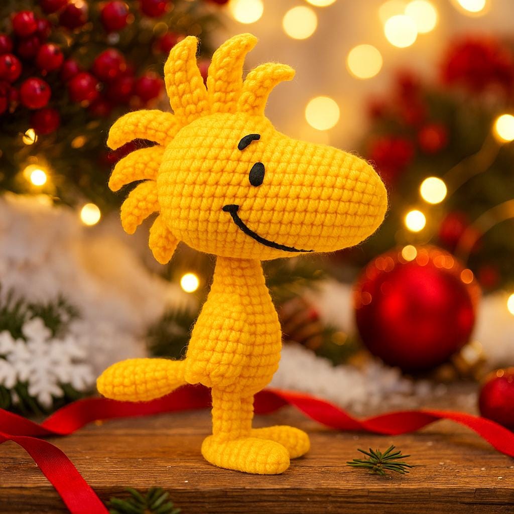 Snoopy and woodstock crochet pattern - Etsy 日本