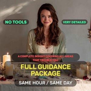 Same Hour Clairvoyant Psychic Reading: Full Guidance, Love, Career, Life Path Same Hour Reading Fast Psychic Reading Cheap Reading No Card