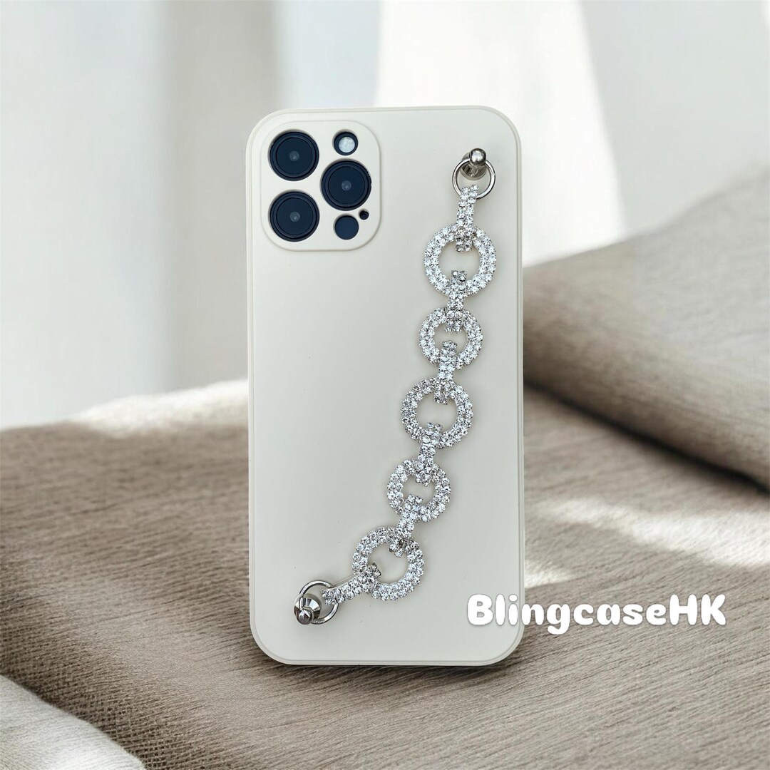 Bejeweled Bracelet Chain Grip Phone Case | iPhone & Samsung Cover - Etsy