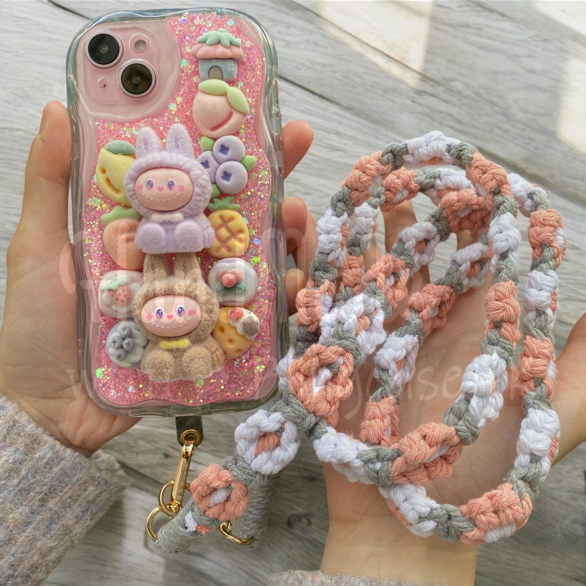 Labubu phone strap - Etsy 日本