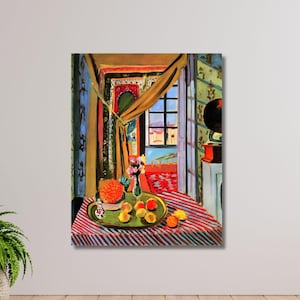 Henri Matisse "Interior at Nice" Wall Art Canvas Print - Ready to Hang