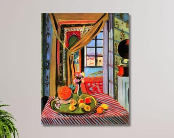 Henri Matisse "Interior at Nice" Wall Art Canvas Print - Ready to Hang
