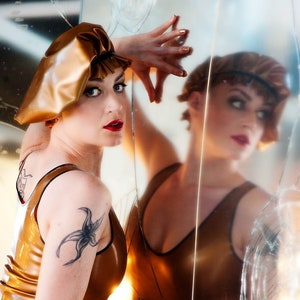 Latex Hat, Latex Mop Cap