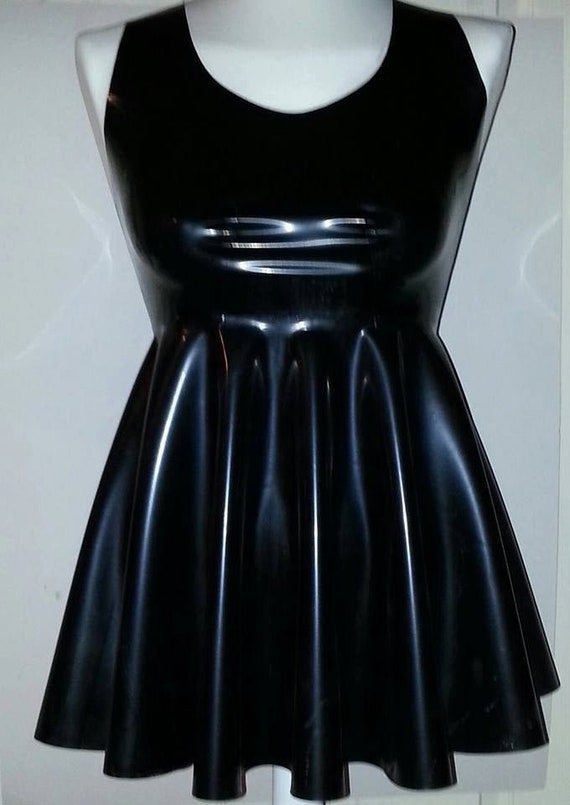 latex babydoll dress