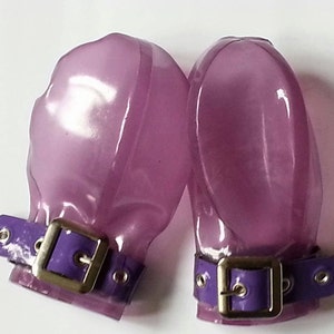 Fetish Latex Ball Mitts