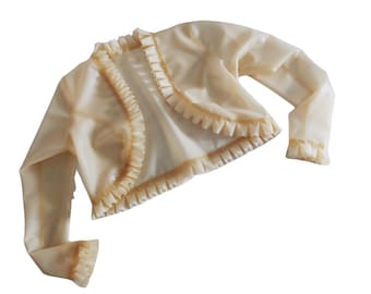 Long Sleeve Latex Bolero Jacket