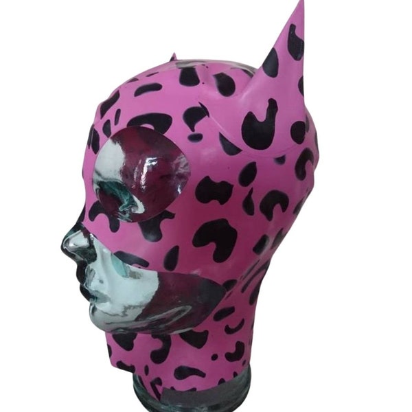 Latex Cat Hood Etsy