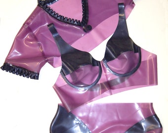 Latex Lingerie and Bolero