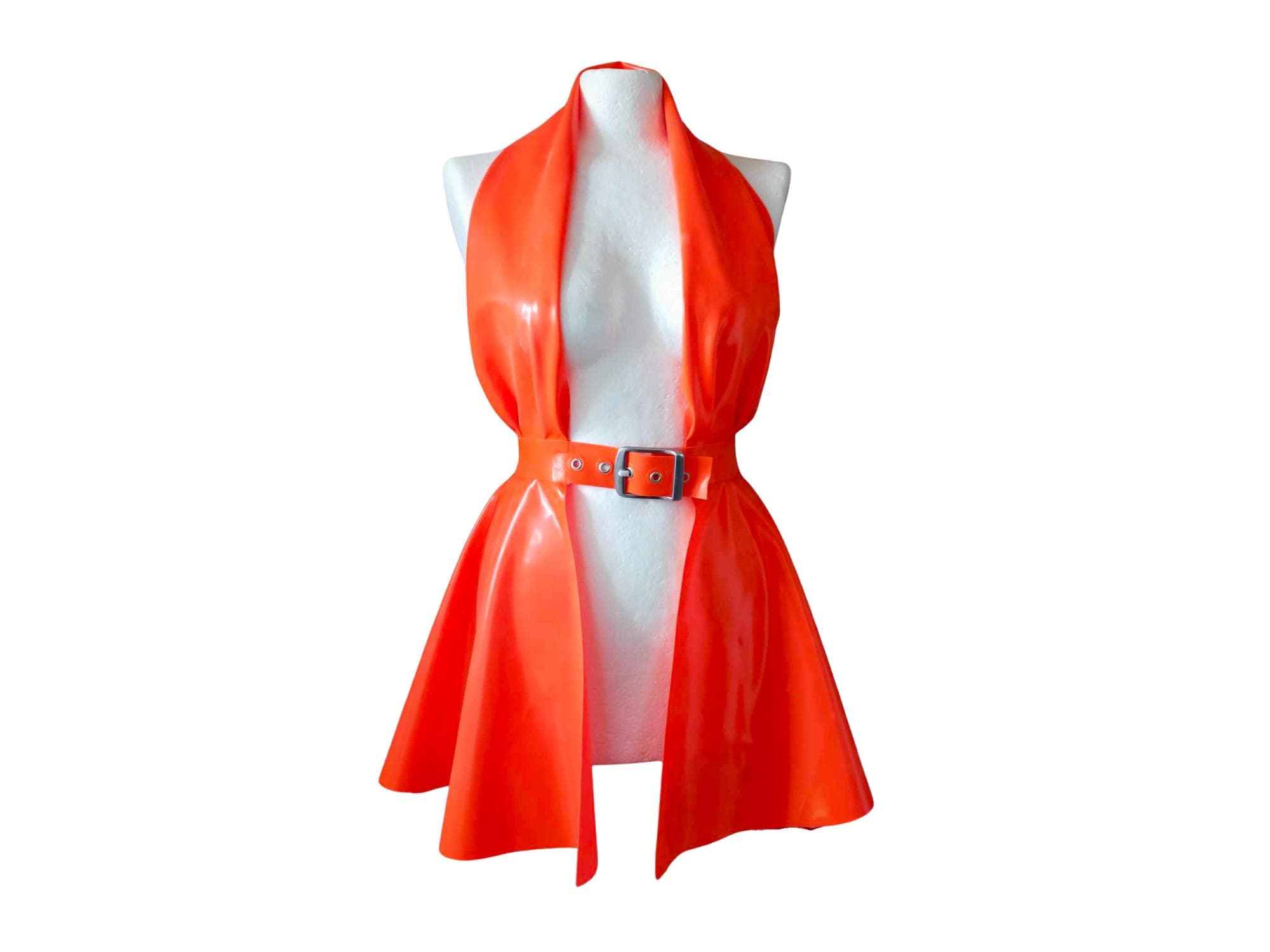 Latex Flared Dress - Etsy