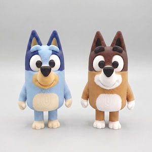 Tirador de cajón con forma de perro de dibujos animados Bluey Bingo, tirador para armario de dormitorio infantil