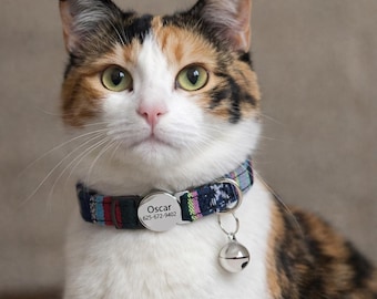 Personalized Cat Collar – Custom Engraved Just for Your Cat