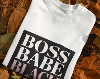 Babe Boss Black Friday / PNG y PDF elegantes / Descarga digital para POD