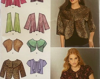 Simplicity 0312 Pattern Misses' Knit & Woven Jackets  Sz 16 - 24 UNCUT