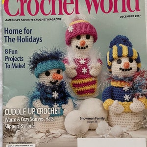 Crochet World Magazine December 2017 - 24 Projects