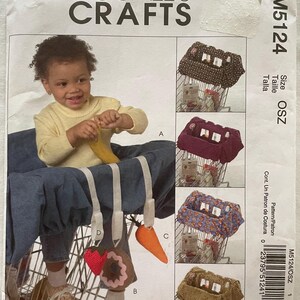 McCall's 5124 パターン 食料品カート ライナー、おもちゃ UNCUT