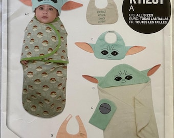 11281 Schnittmuster Mandalorian Baby Accessoires Star Wars