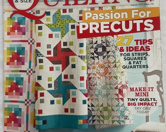 BHG American Patchwork & Quilting Magazine Issue 135 August 2015