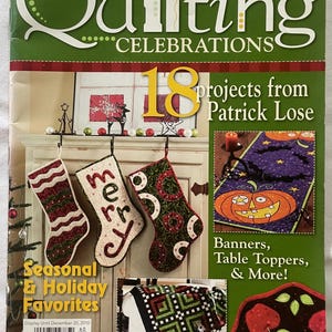 Fons & Porter&#39;s Quilting Celebrations Magazine Winter 2010